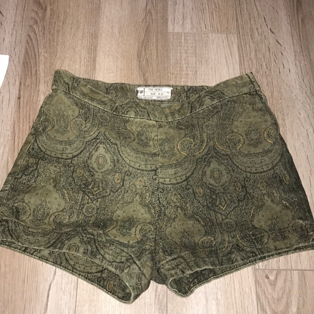 corduroy free people shorts!